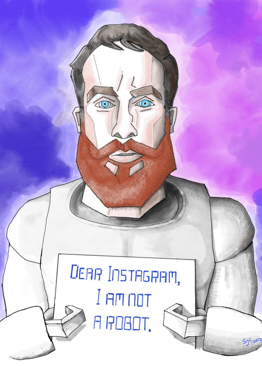 Not a Robot - Digital sketch